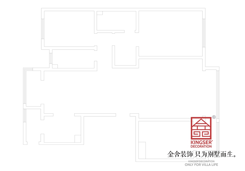 泰豐觀湖小區(qū)200㎡大平層戶型原始平面圖